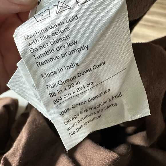 Quince Classic Cotton Duvet Cover - Picture 7 of 10